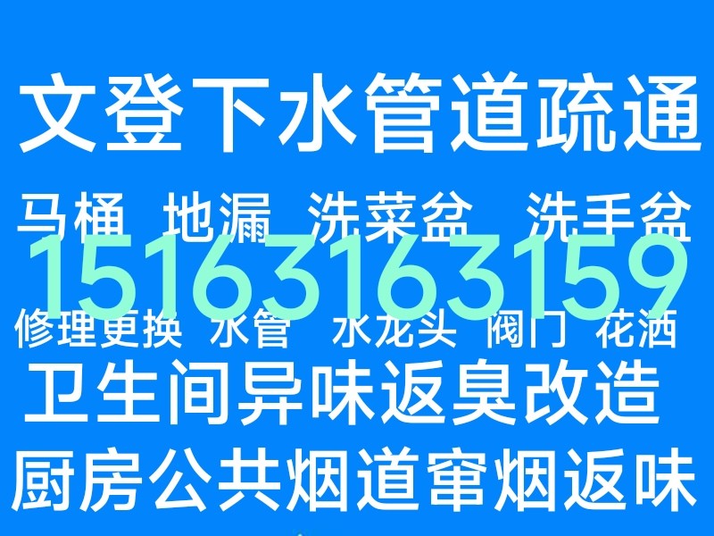 文登修水管水龍頭閥門花灑燈具浴霸開(kāi)關(guān)插座晾衣架馬桶疏通下水道
