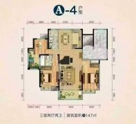 @河景東城小高層鳳凰層，168平，不頂沖！3室2衛(wèi)！