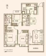 恒大翡翠華庭140.6平3室2衛(wèi)38.8萬